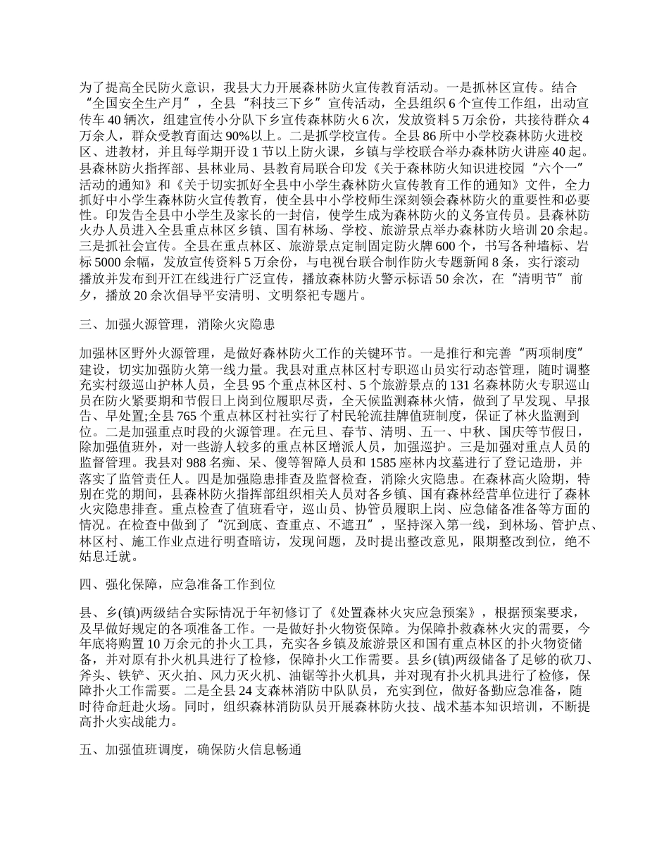 森林防火专项整治工作总结.docx_第3页