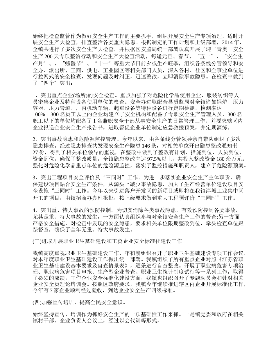 乡镇安全生产第二季度总结.docx_第3页