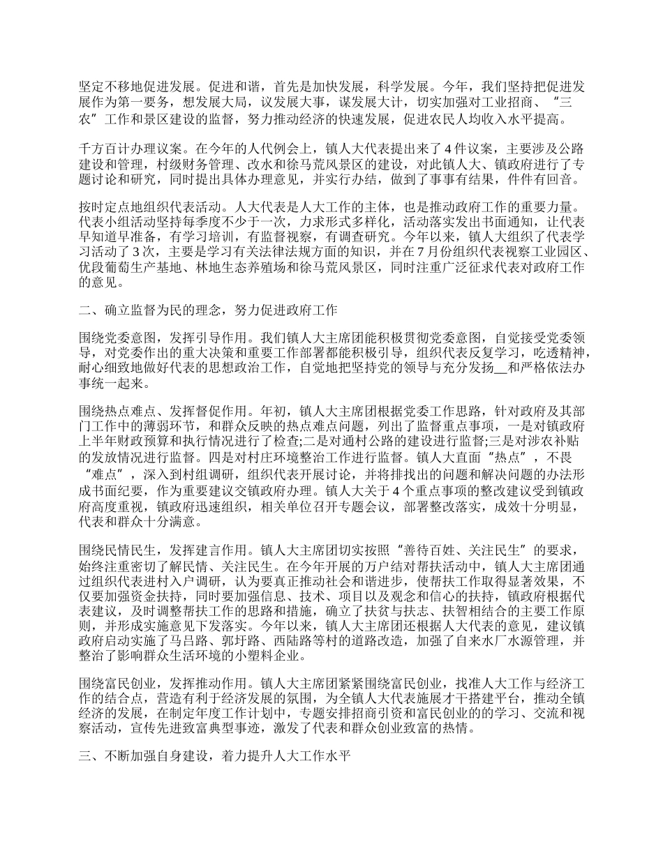 乡人大代表活动总结范本.docx_第3页