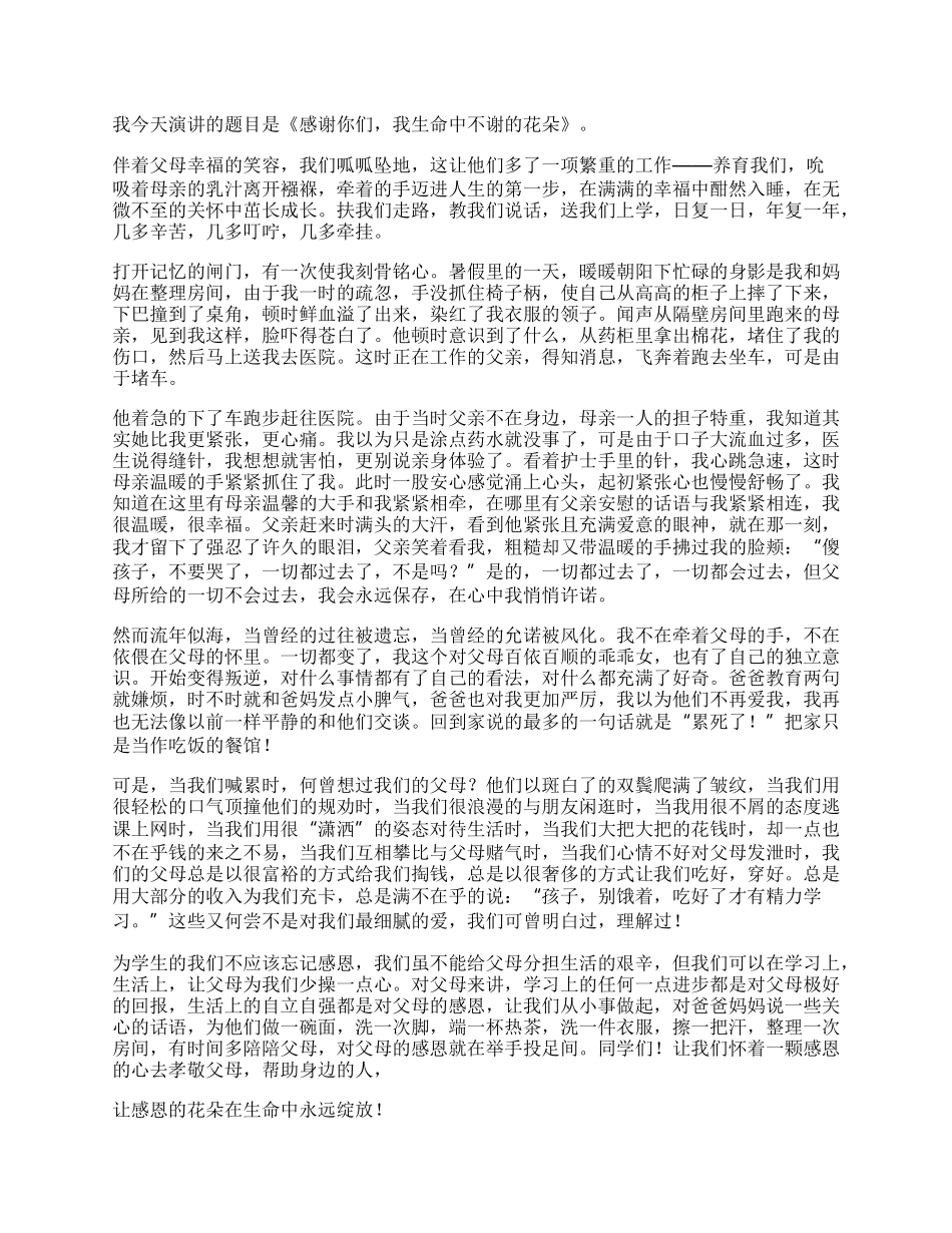 感恩父母的演讲稿范文参考.docx_第3页