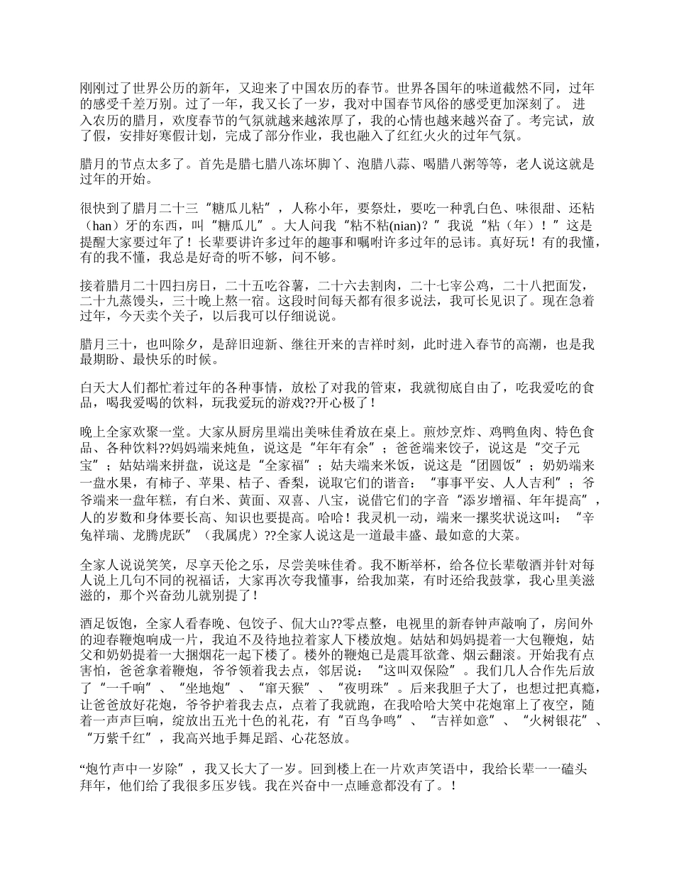 来到新年门口作文800.docx_第2页