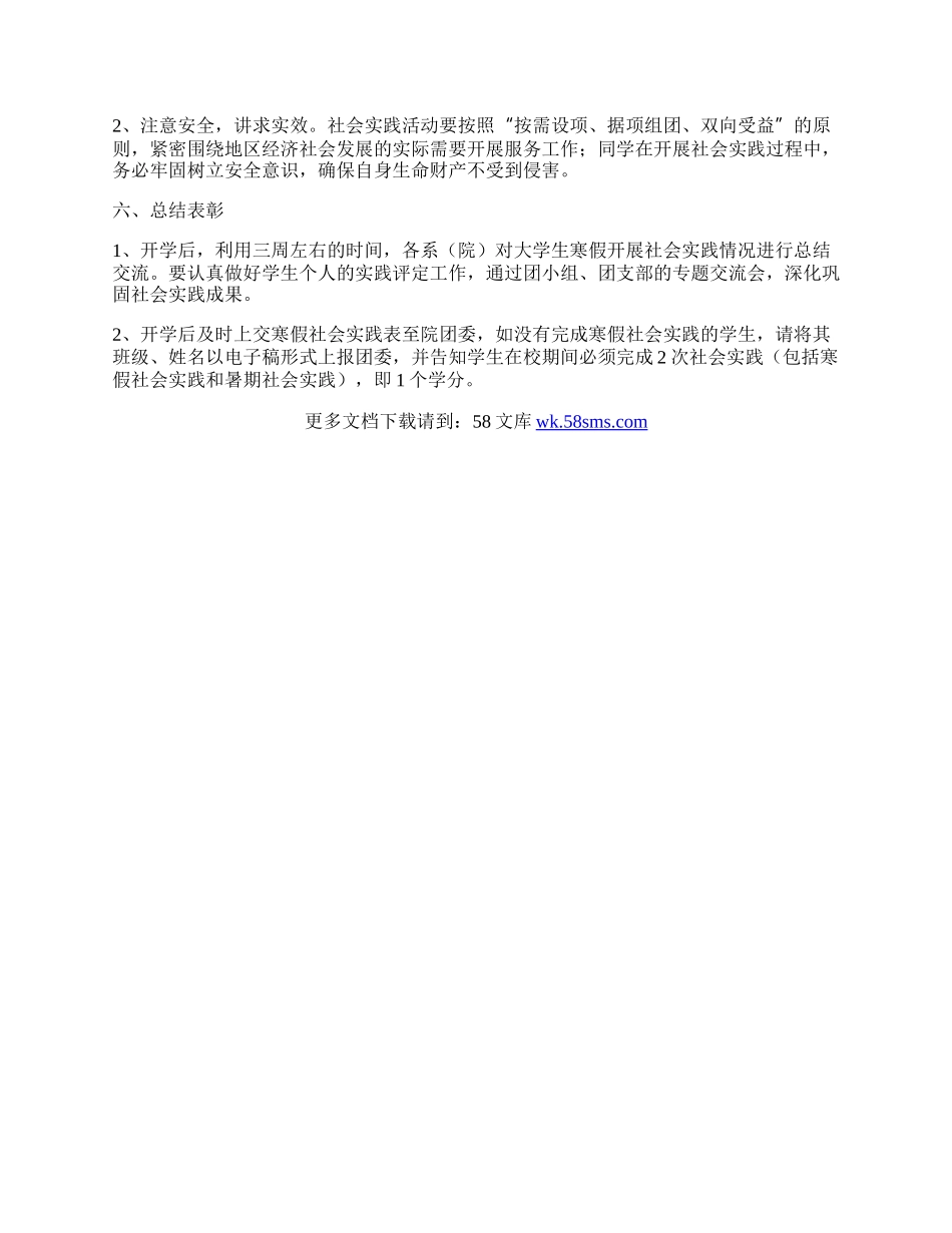 20XX年寒假社会实践方案.docx_第2页