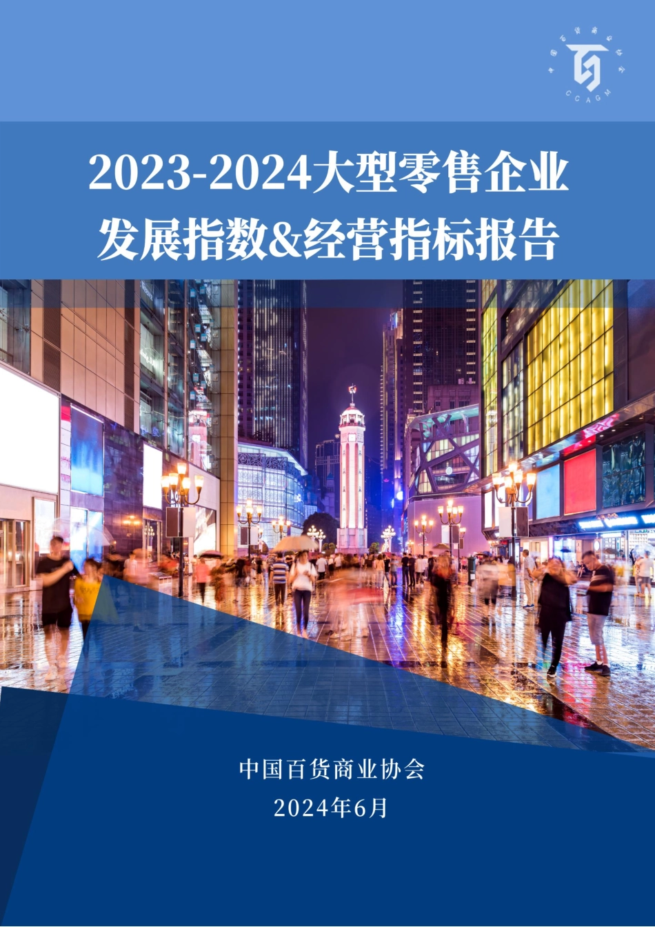 2023-2024大型零售企业发展指数&经营指标报告.pdf_第1页