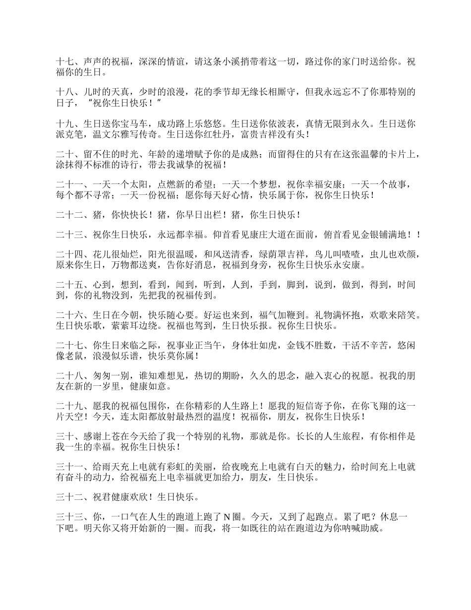 同学生日快乐的祝福语.docx_第2页