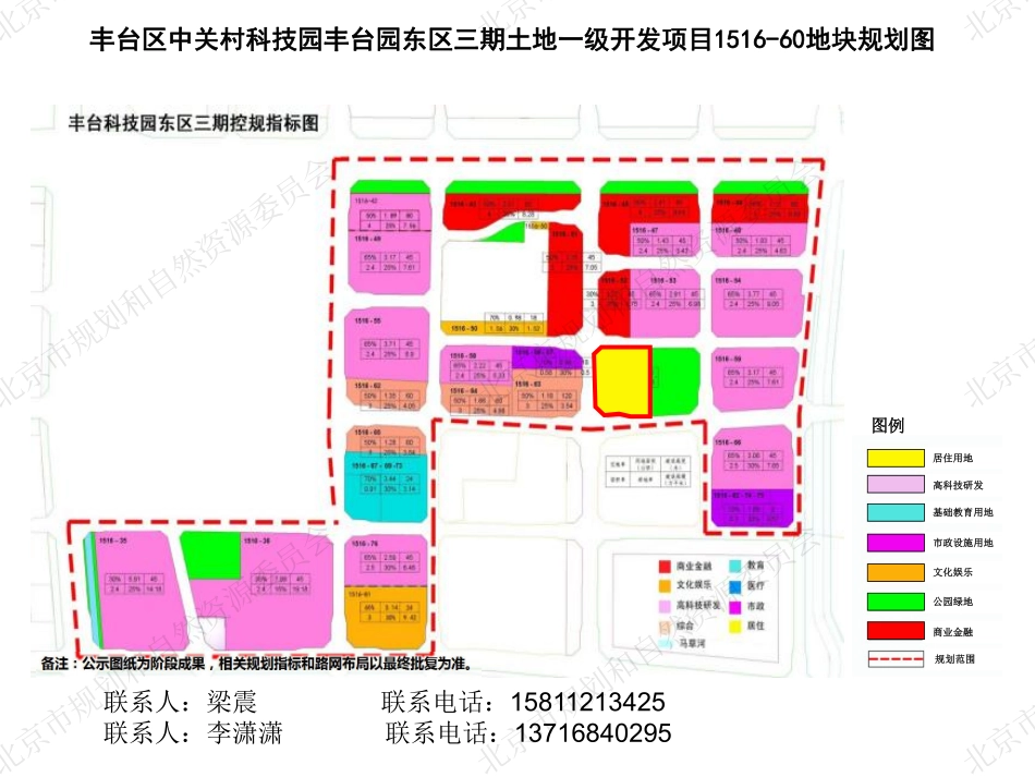 北京2024年二批次拟供宅地清单—丰台科技园.pdf_第3页