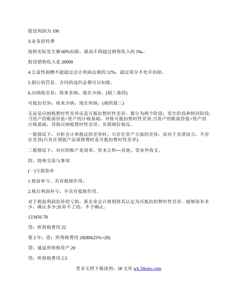 特殊业务的所得税处理论文.docx_第2页