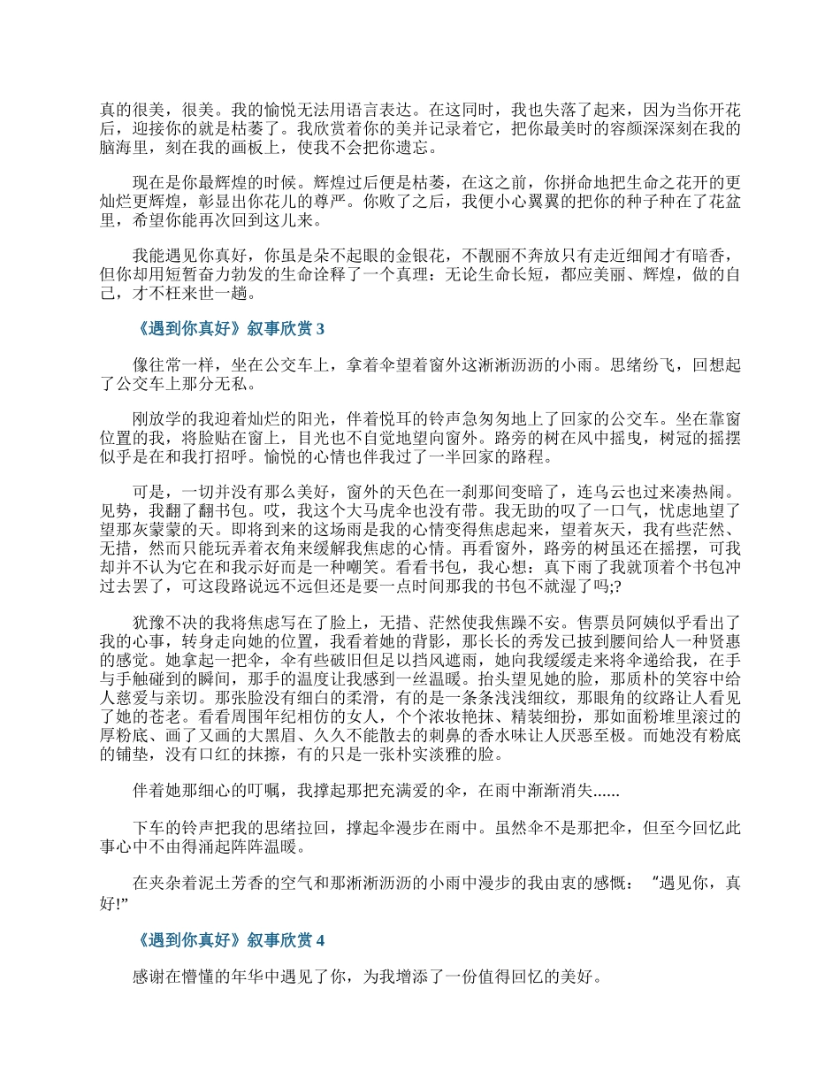 《遇到你真好》叙事欣赏.docx_第2页