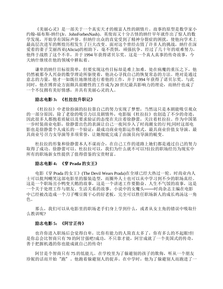 十部好看的职场励志电影推荐.docx_第2页