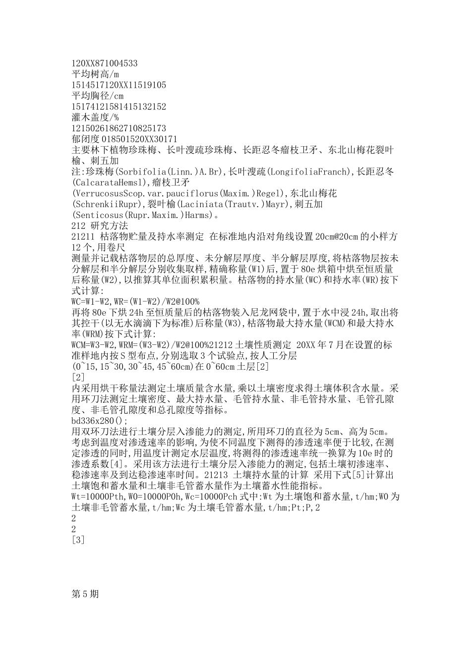 不同林龄白桦次生林土壤特性及其水源涵养功能.docx_第3页