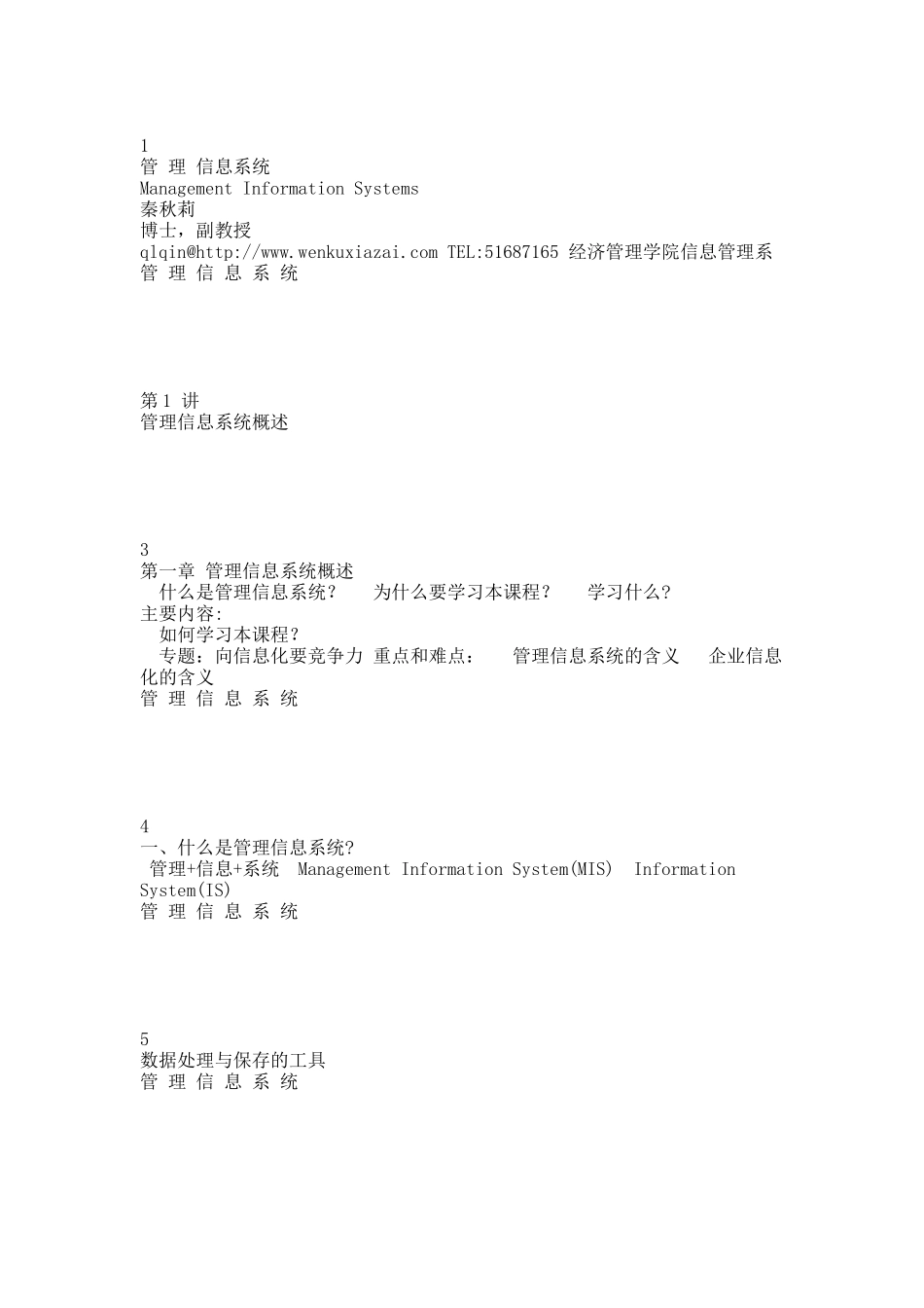 管理信息系统PPT.docx_第1页