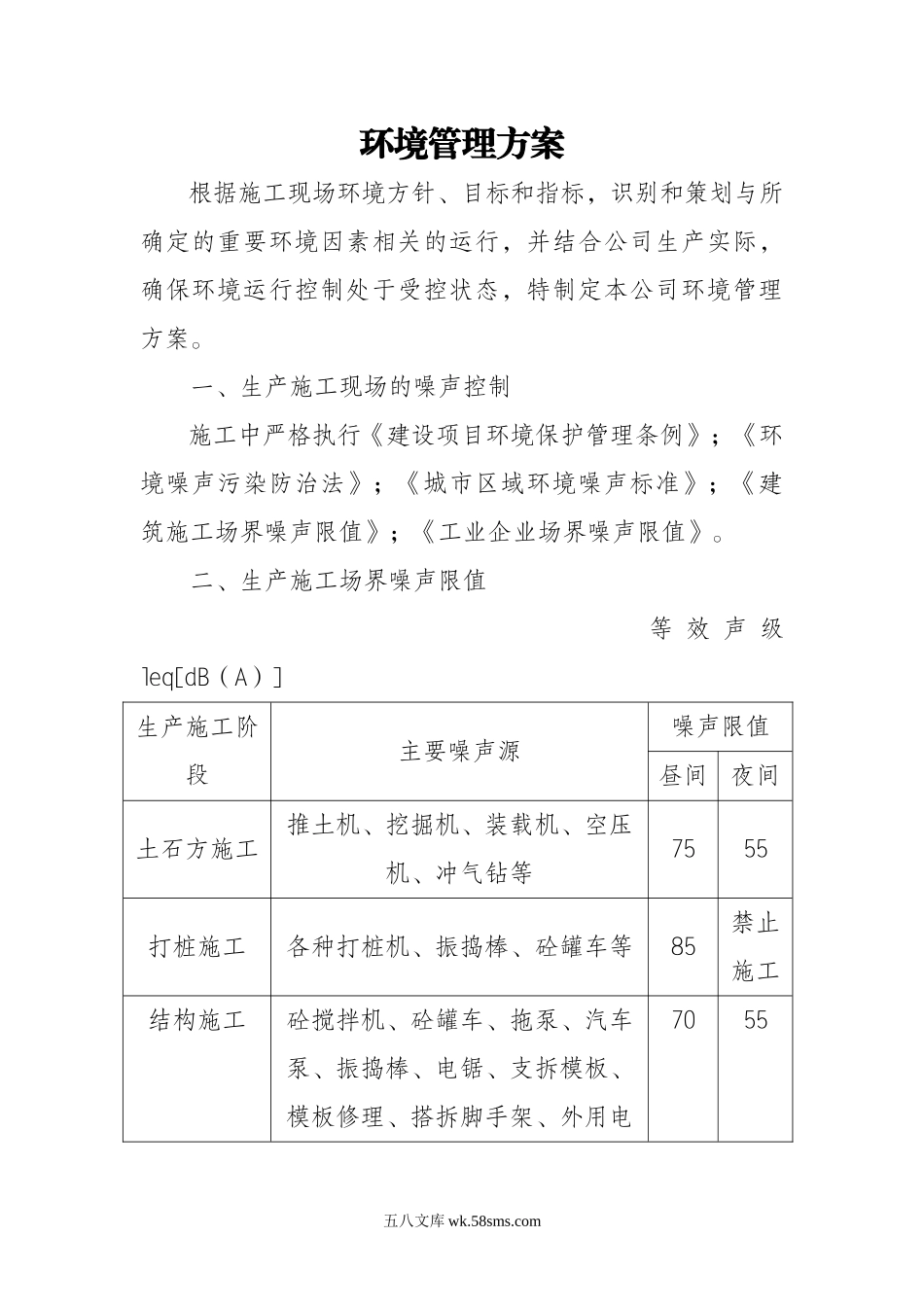 环境管理方案.doc_第1页