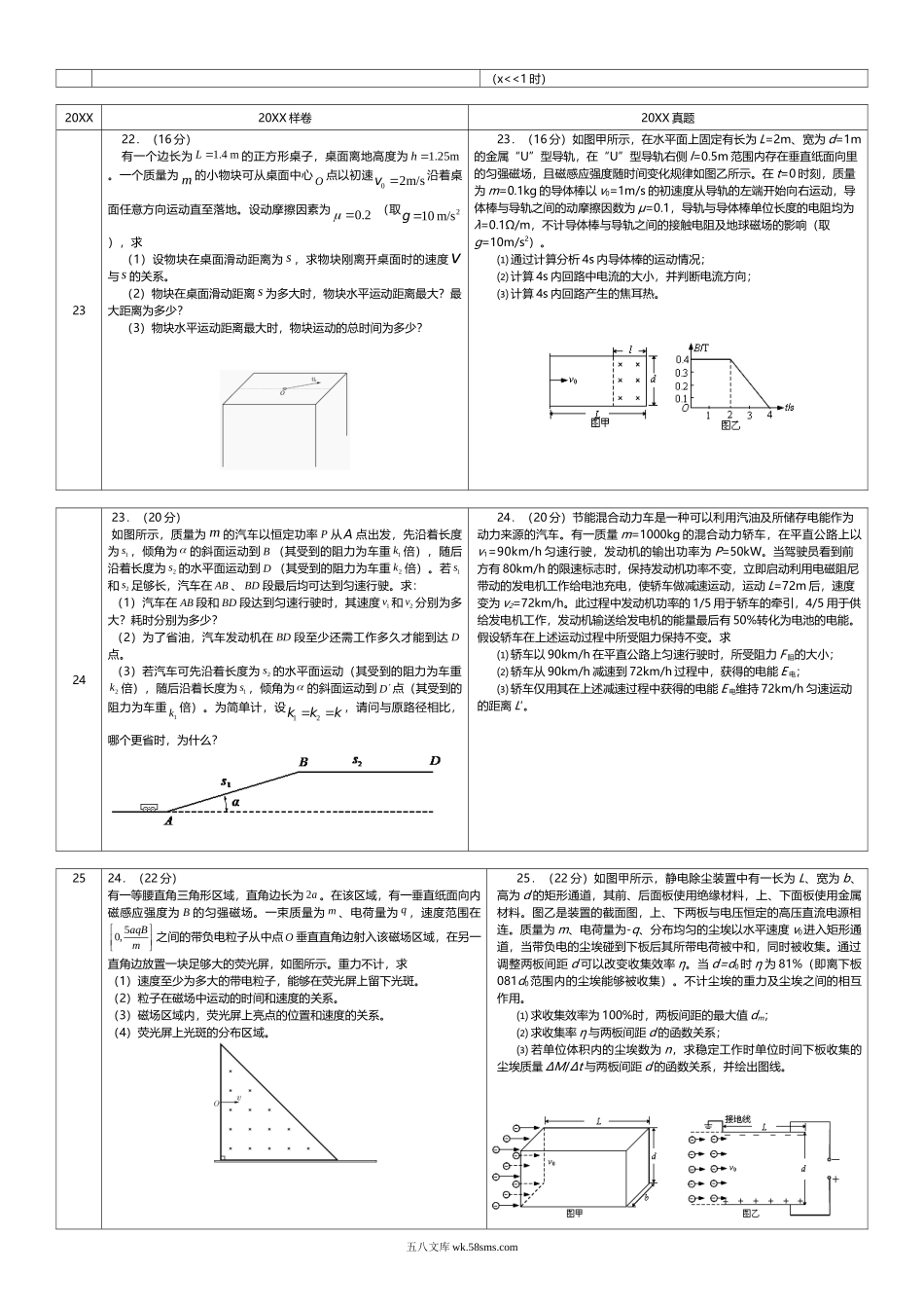 5高考物理计算题全分析.doc_第3页