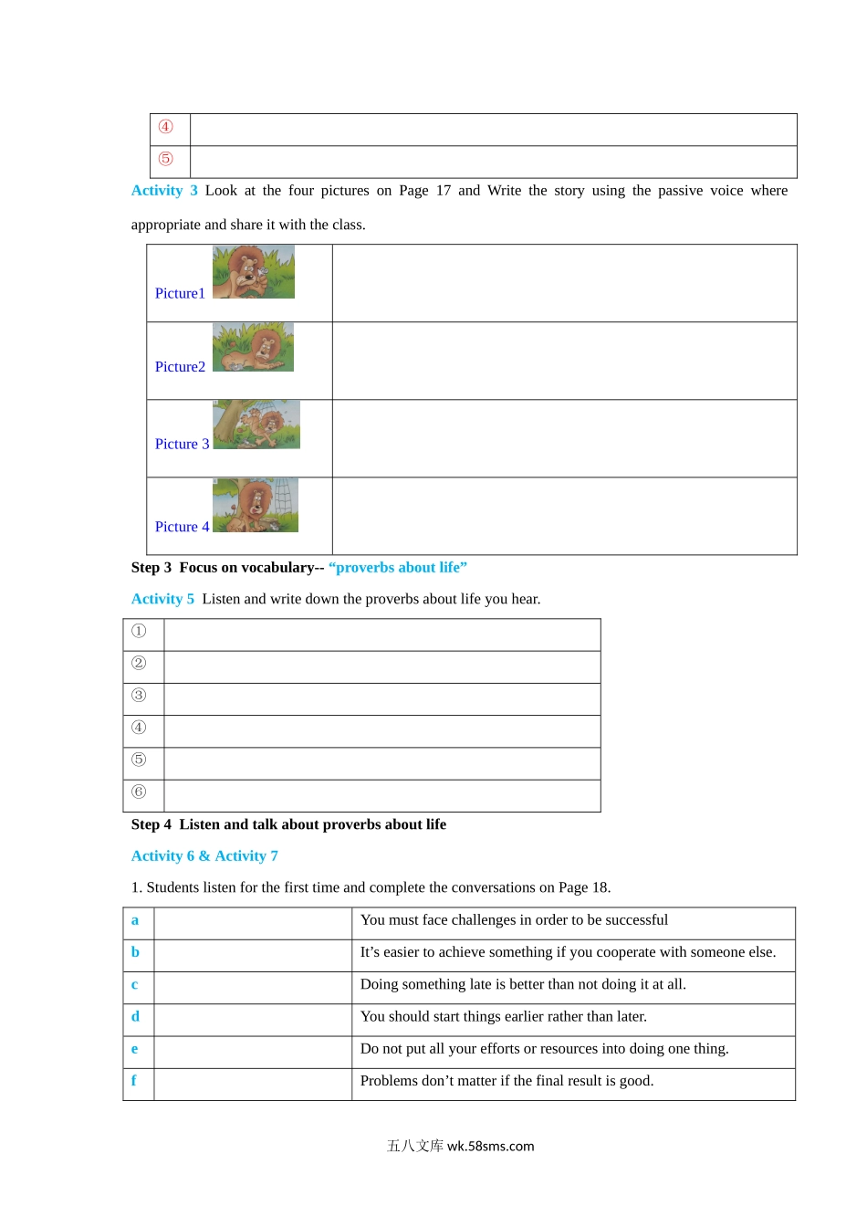 Unit 2 Lessons in life Period 2 Using language 导学案-【新教材精创】20XX-20XX学年高中英语新教材同步备课(外研版选择性必修第四册)..docx_第3页