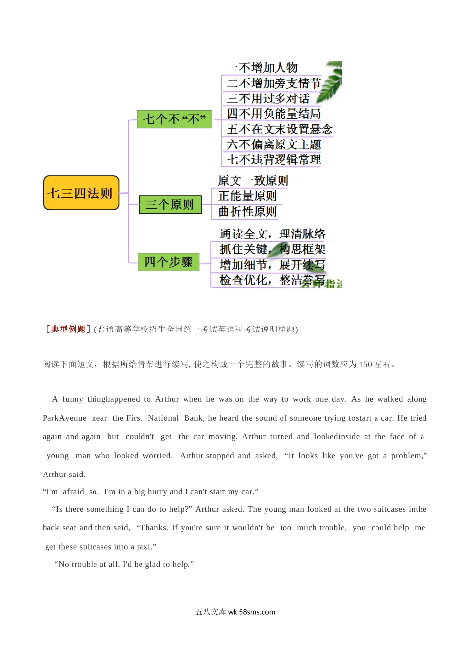 专题05 读后续写速成：“七三四”法则-攻克20XX年高考英语读后续写技巧与训练（新高考地区专用）.docx_第2页