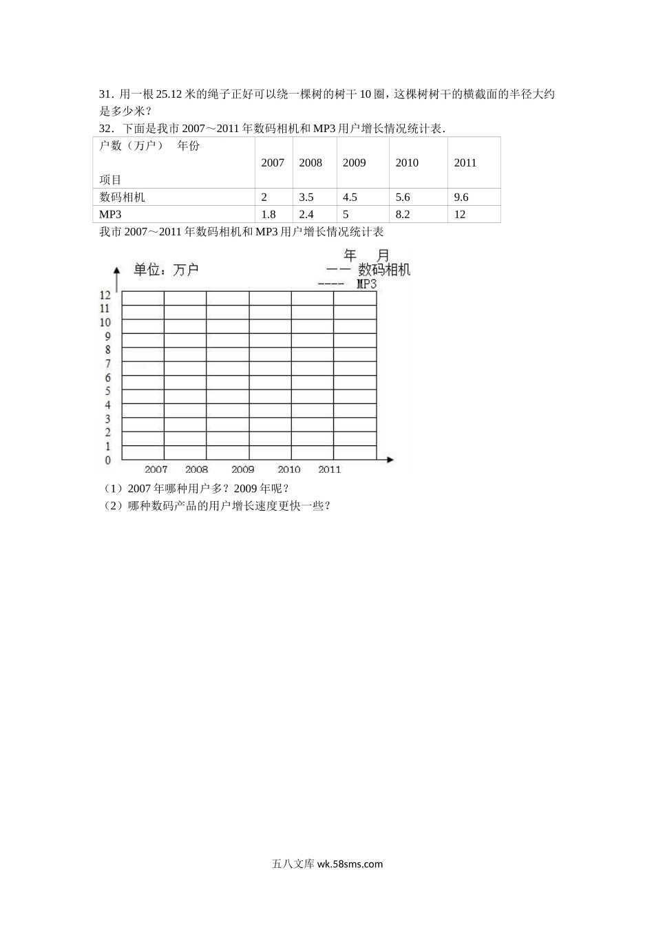 小学五年级数学下册_3-10-4-2、练习题、作业、试题、试卷_苏教版_期末测试卷_苏教版数学五年级下学期期末测试卷16.doc_第3页