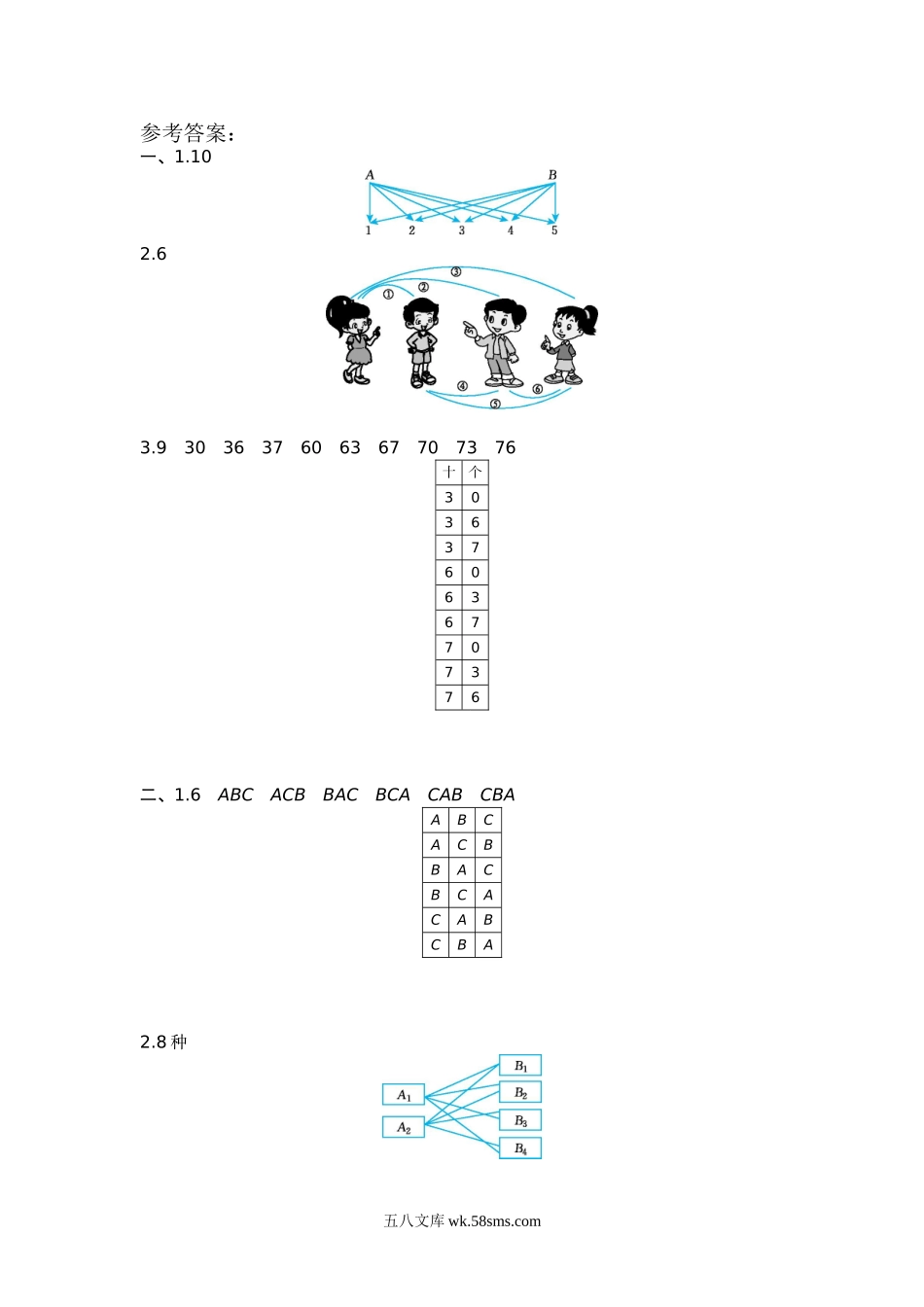 小学三年级数学下册_3-8-4-2、练习题、作业、试题、试卷_人教版_单元测试卷_小学三年级下册(三下)人教版数学第八单元检测卷.2.doc_第3页