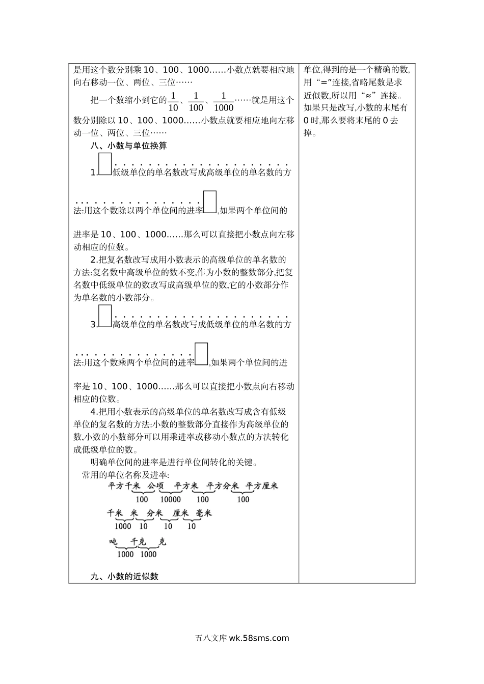 小学四年级数学下册_3-9-4-2、练习题、作业、试题、试卷_人教版_单元测试卷_人教版四年级数学下册期末单元复习试题（含答案）：4.小数的意义和性质.docx_第3页