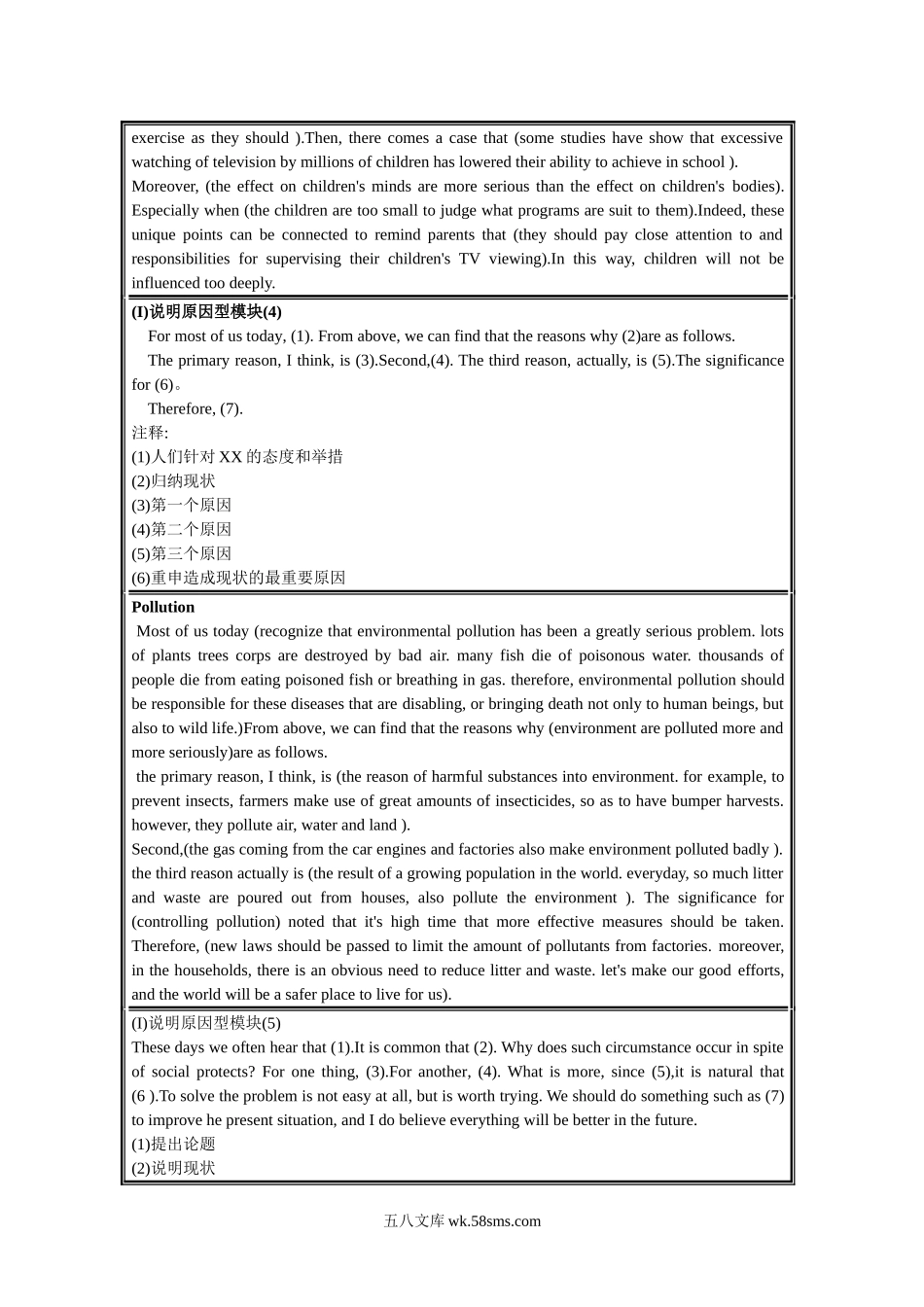 【四六级作文模板】.doc_第2页