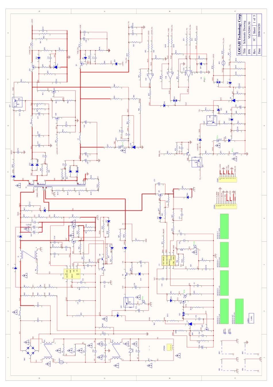 长虹液晶(力铭LM32-V315B3-V1（VLC82001.50）)电路原理图.pdf_第1页