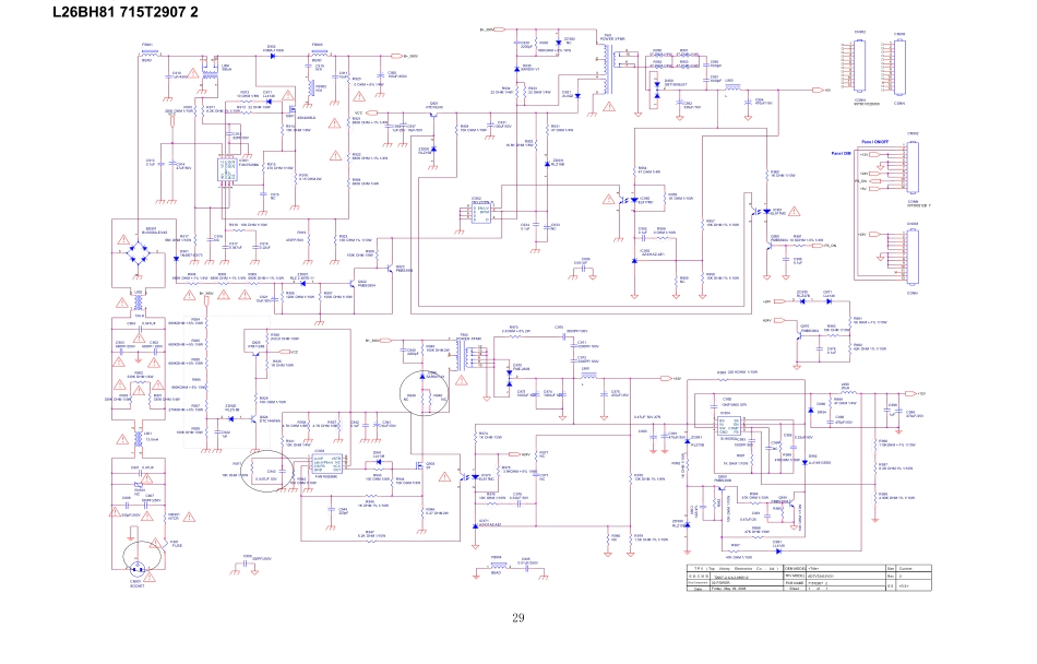 长虹采用TNY277PN FAN7529MX FAN7602BMX电源板电路图.pdf_第1页