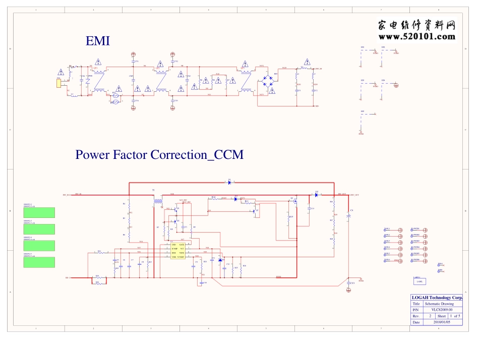 长虹VLC82009.00电源板电路原理图.pdf_第1页