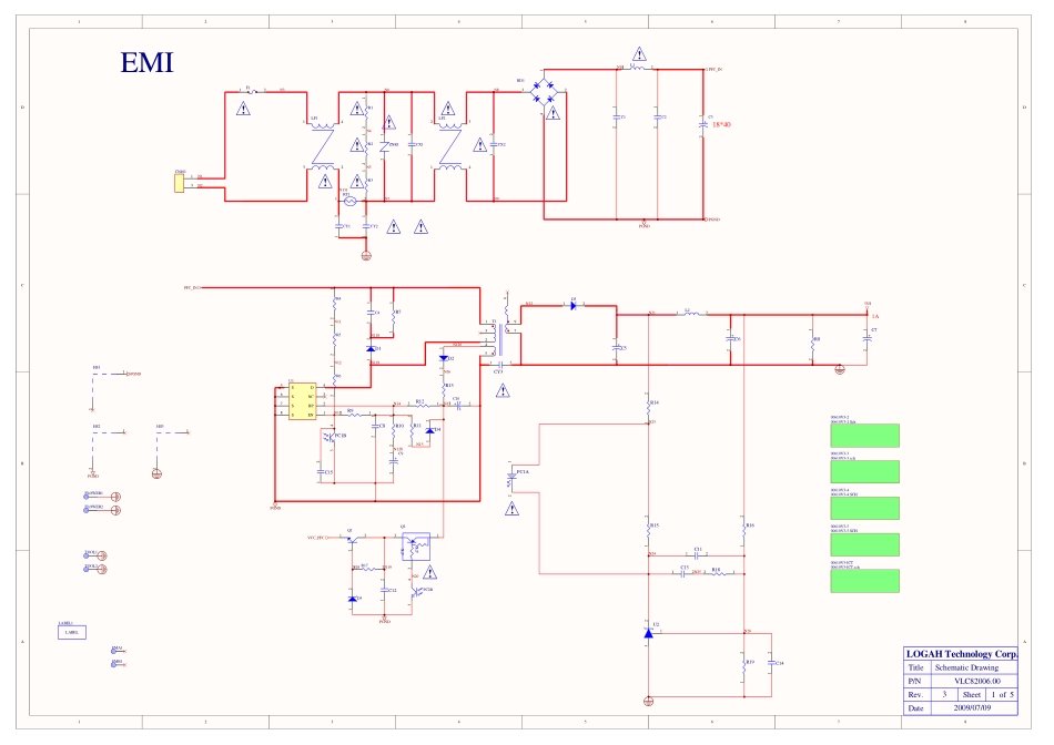 长虹VLC82006电源板电路原理图.pdf_第1页