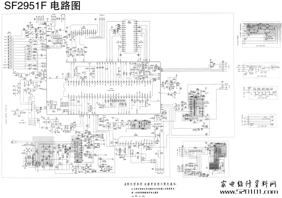 长虹SF2951F彩电原理图_长虹SF2951F电路图[1].pdf_第1页