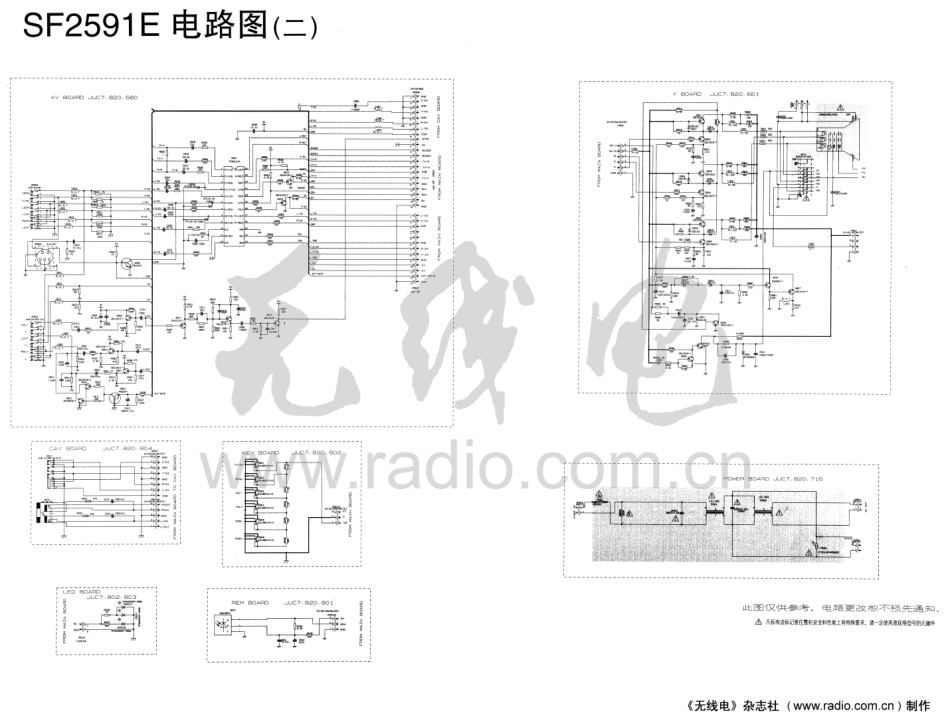 长虹SF2191E（G）彩电图纸_SF2591E-2.pdf_第1页