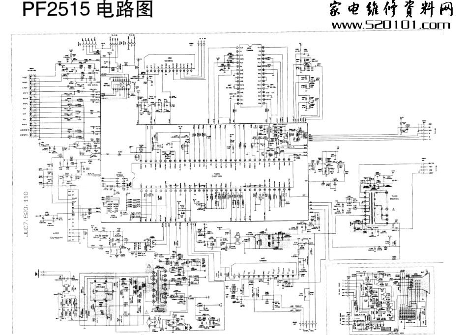 长虹PF2515(CH05T1601)彩电原理图.pdf_第1页