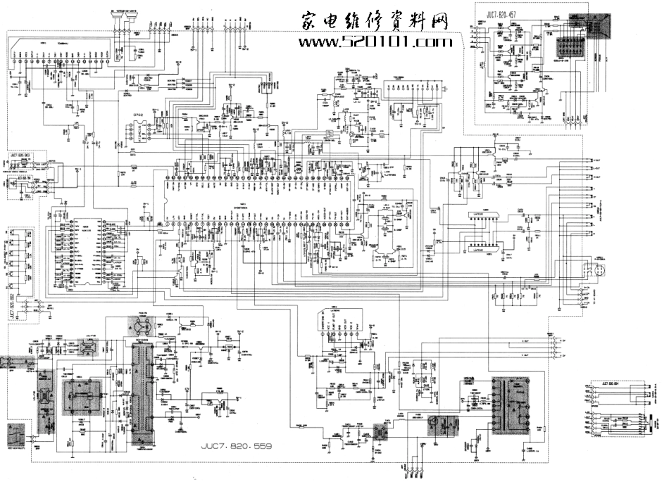 长虹PF2191E(CH08T0604)彩电电路原理图_长虹PF2191E(CH08T0604)电路原理图.pdf_第1页