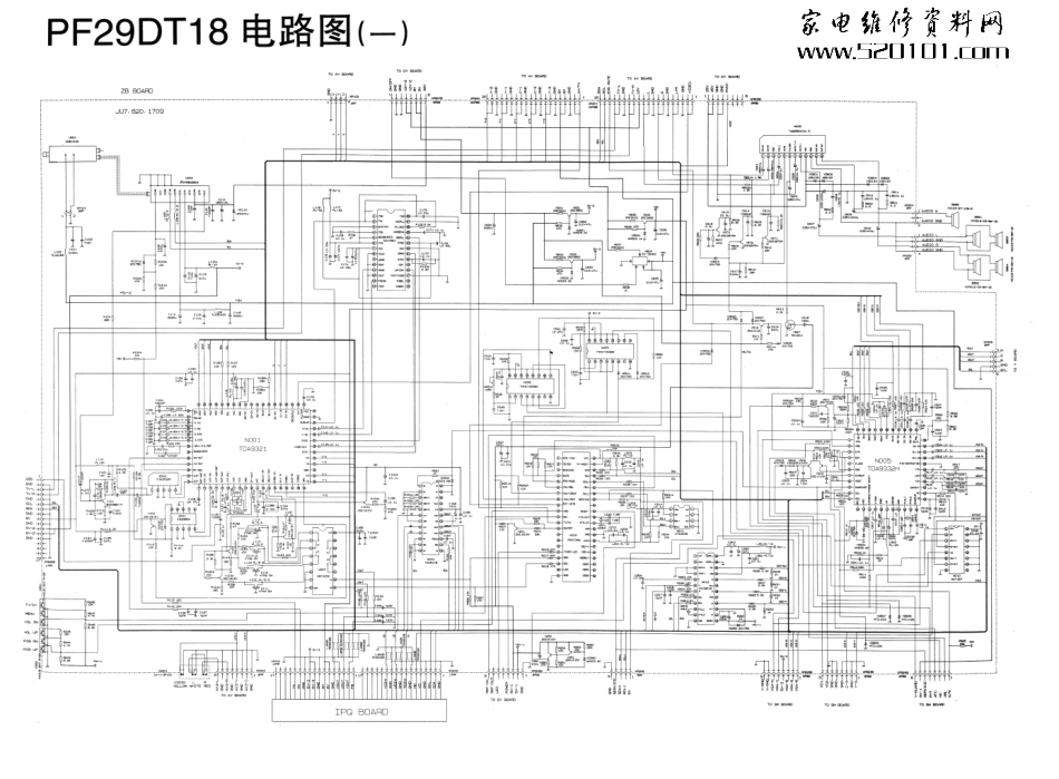 长虹PF29DT18彩电电路原理图_PF29DT18.pdf_第1页