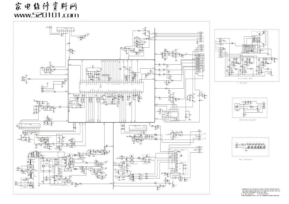 长虹PF15C18彩电原理图_长虹PF15C18彩电图纸.pdf_第1页