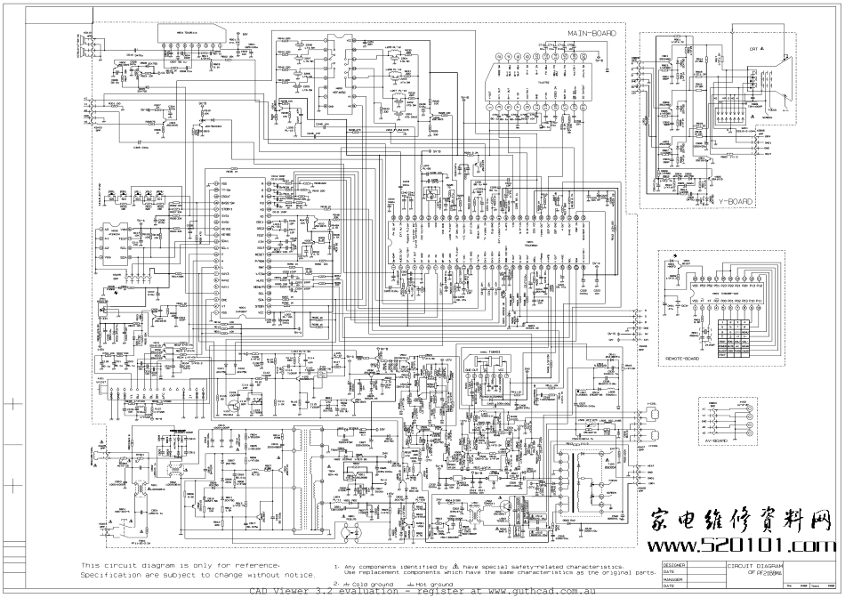 长虹PF21B8MA彩电（0807芯片）电路原理图_PF21B8MA-0807.pdf_第1页