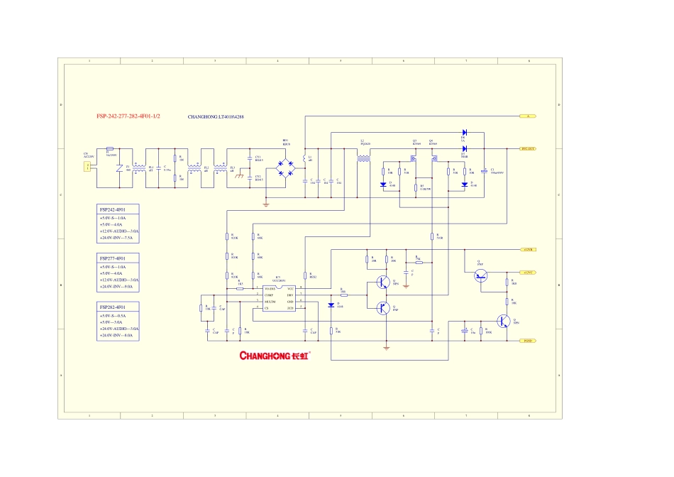 长虹LT37600电源图纸(FSP282-4F01).pdf_第1页