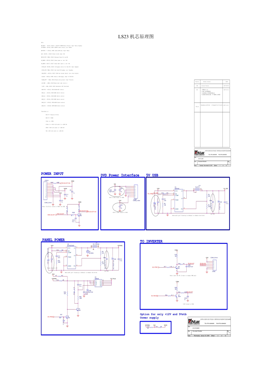 长虹LT26629液晶电视（LS23机芯）电路原理图.pdf_第1页