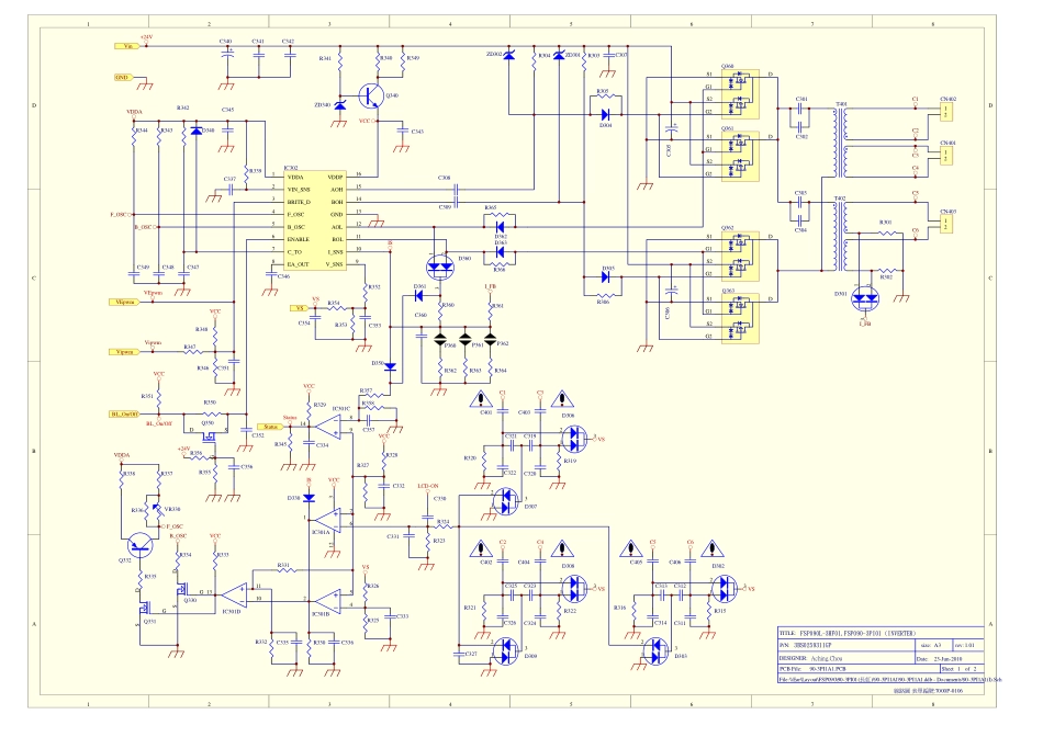 长虹LT24610X（FSP090L-3HF01）高压板电路原理图.pdf_第1页