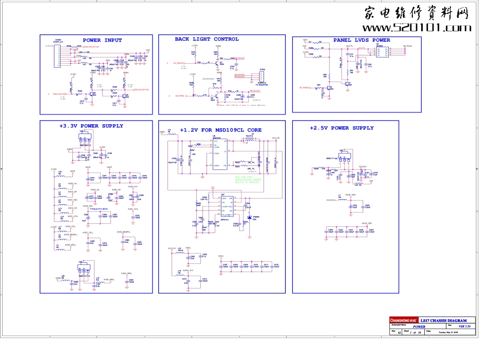 长虹LS17机芯线路原理图_长虹LS17机芯.pdf_第1页