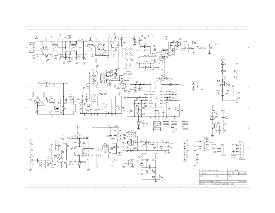 长虹LED55C2000i液晶（JCL35D-2MC_400电源板）电路图.pdf_第1页