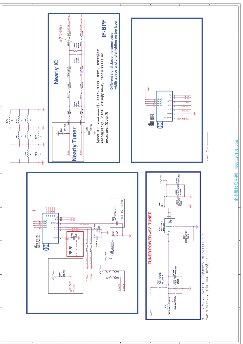 长虹LED32B3100IC液晶电视(LM38IS-B机芯)电路原理图.pdf_第1页