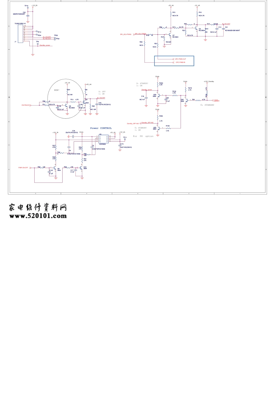 长虹LED32B1000C液晶电视（LS39SA机芯）电路原理图.pdf_第1页