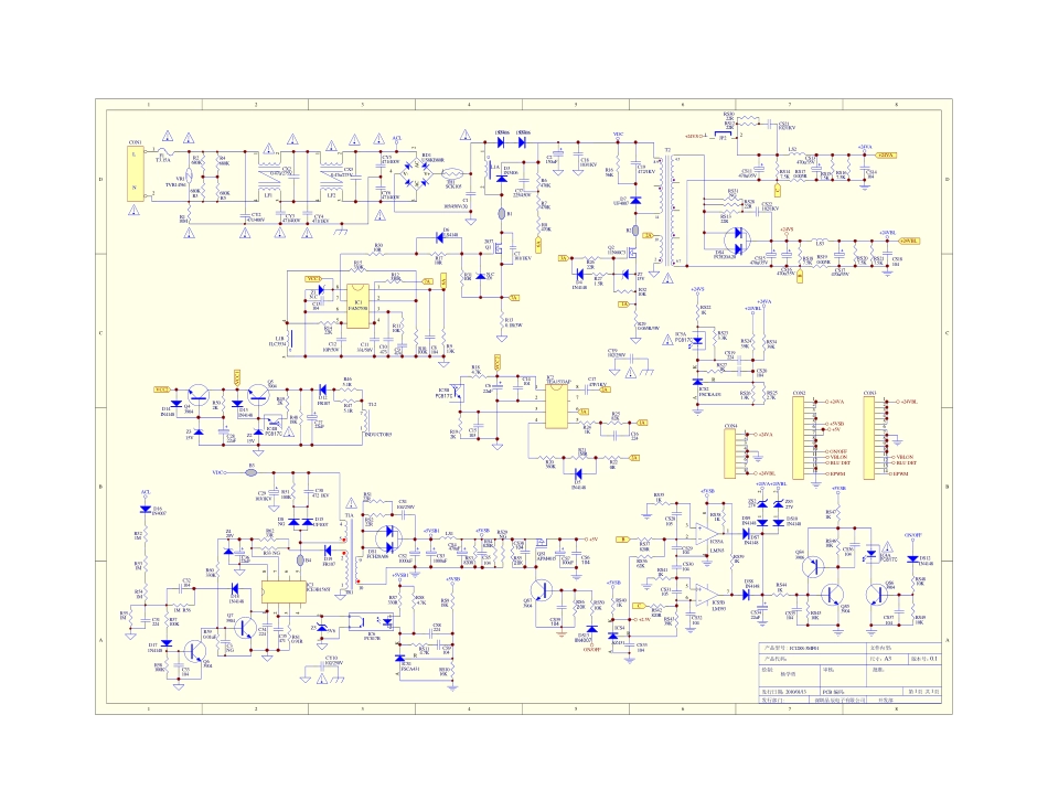 长虹JC128S-3MF01电源板电路原理图.pdf_第1页