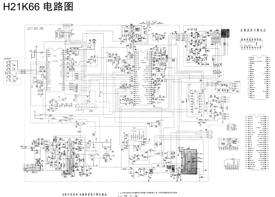 长虹H21K66（CH0410+LA76810）电路原理图_长虹 H21K66(LA76810).pdf_第1页