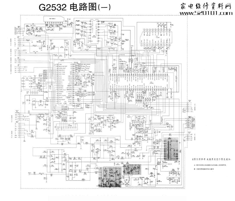 长虹G2532彩电原理图_长虹G2532电路图1.pdf_第1页