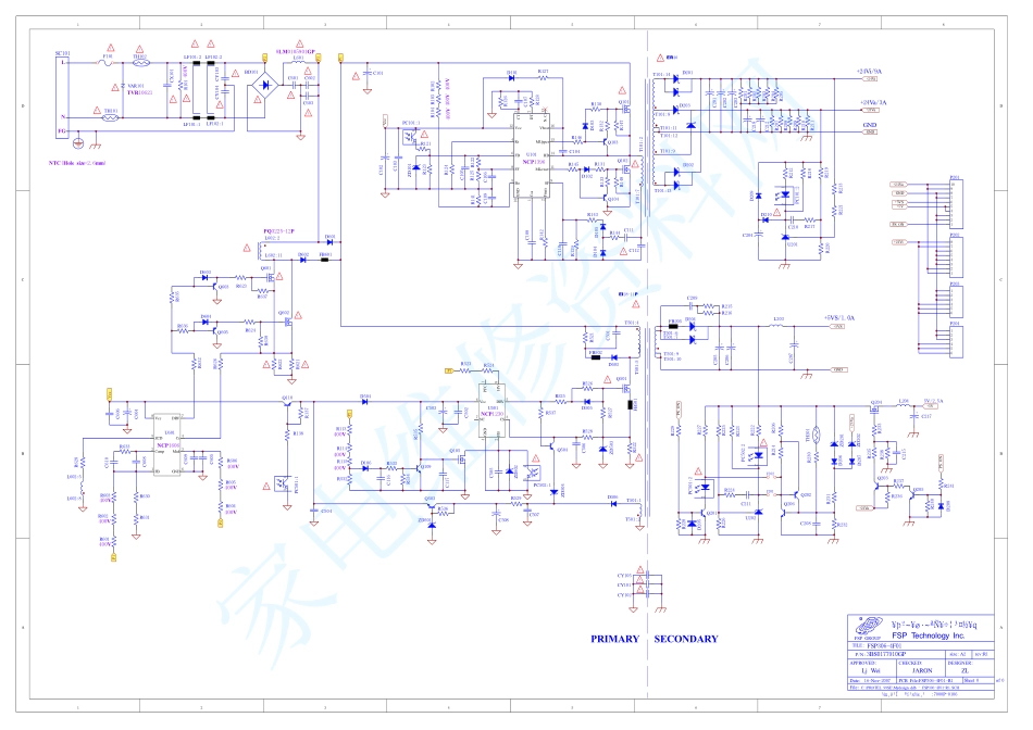 长虹FSP306-4F01电源板电路原理图.pdf_第1页