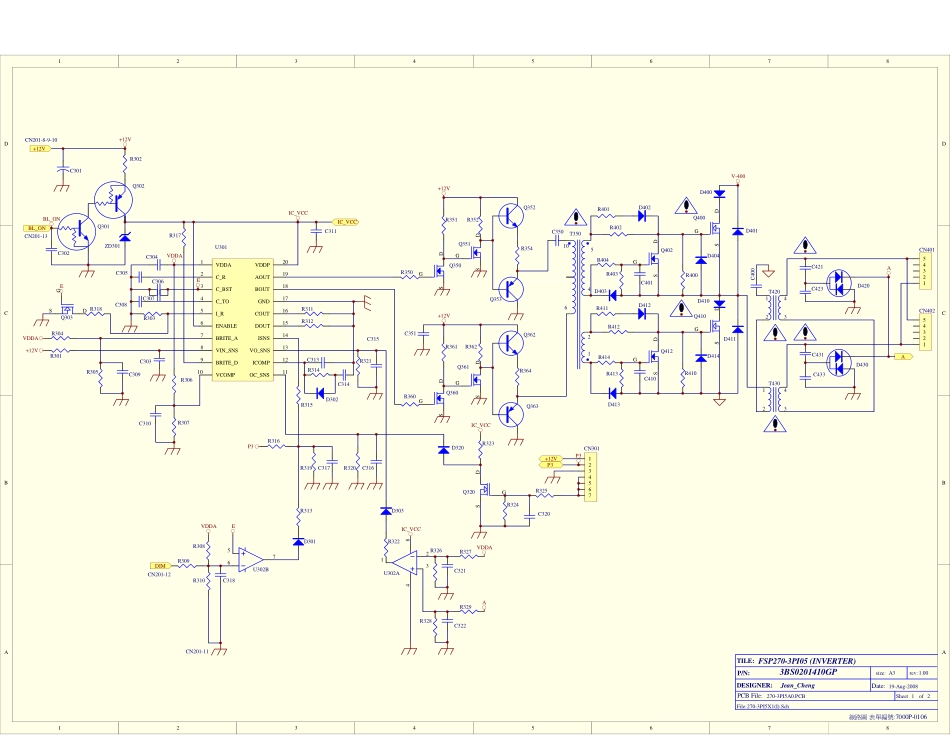 长虹FSP270-3PI05电源板电路原理图.pdf_第1页