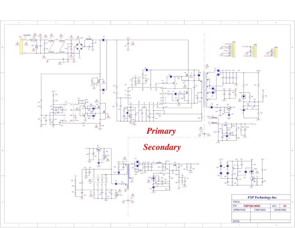 长虹FSP180-4H03电源板电路图.pdf_第1页