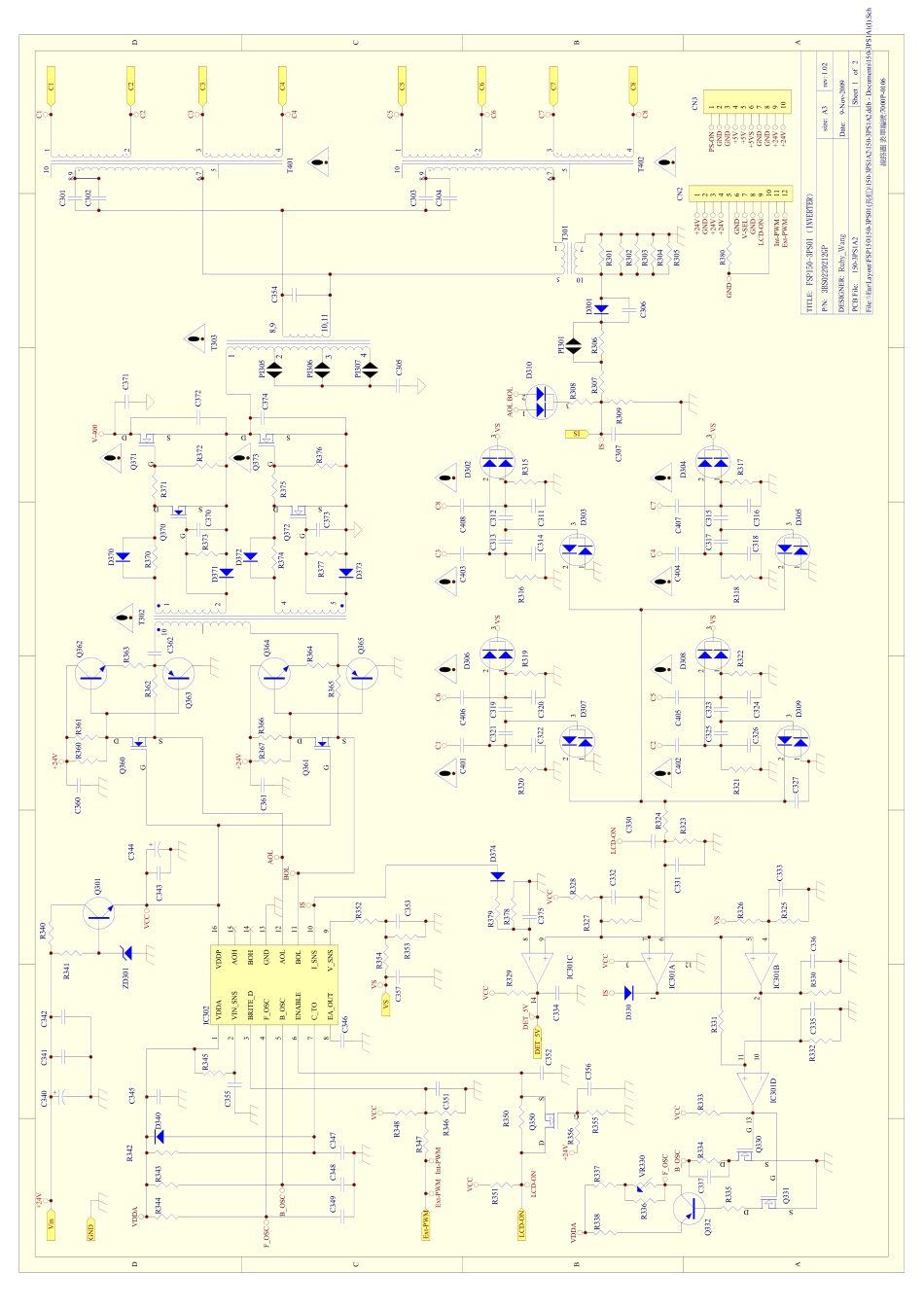 长虹FSP150-3PS01电源板电路图.pdf_第1页