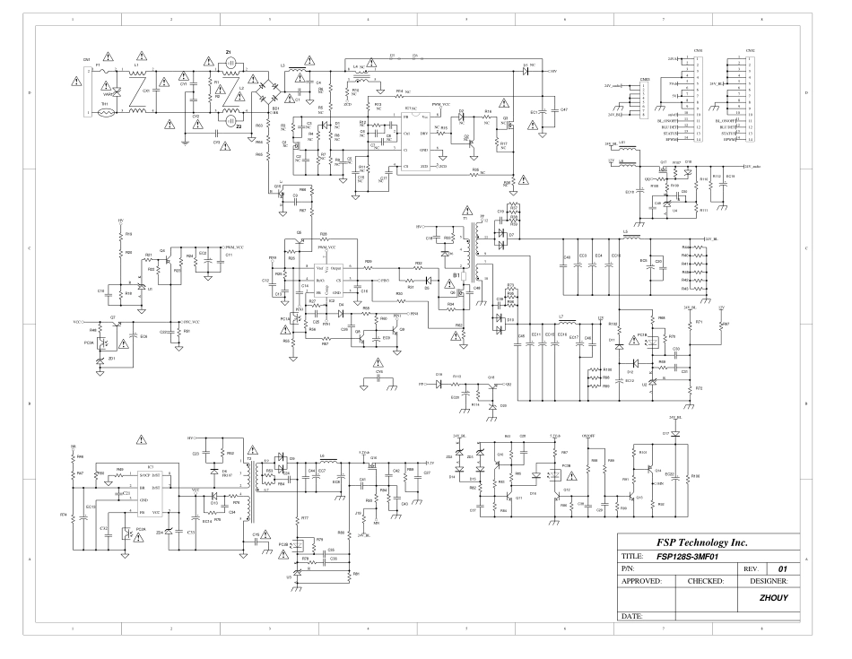 长虹FSP128S-3MF01电源板电路原理图_长虹FSP128S-3MF01电路图.PDF_第1页