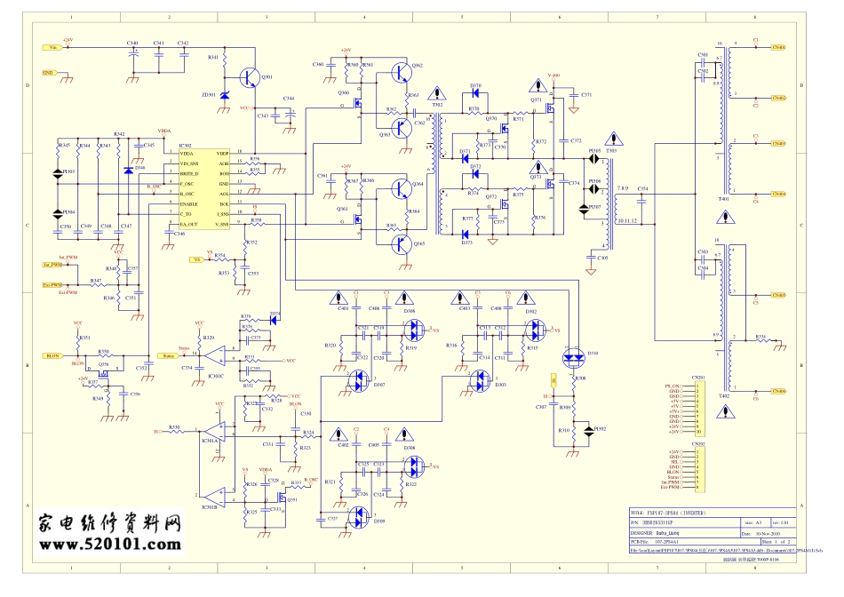 长虹FSP107-3PS04电源板电路原理图.pdf_第1页