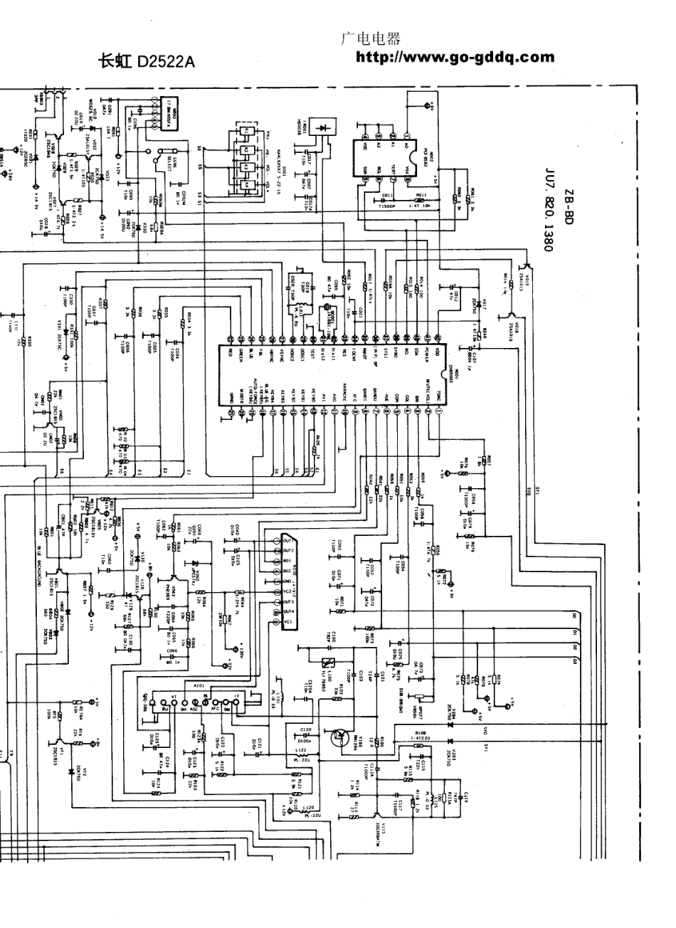 长虹D2522A图纸_长虹  D2522A(04).pdf_第1页